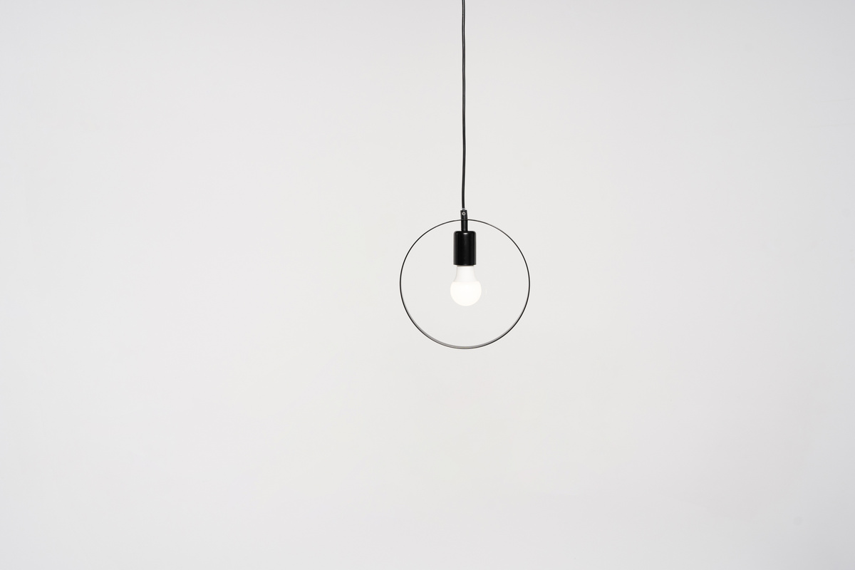 Lamp on White Background